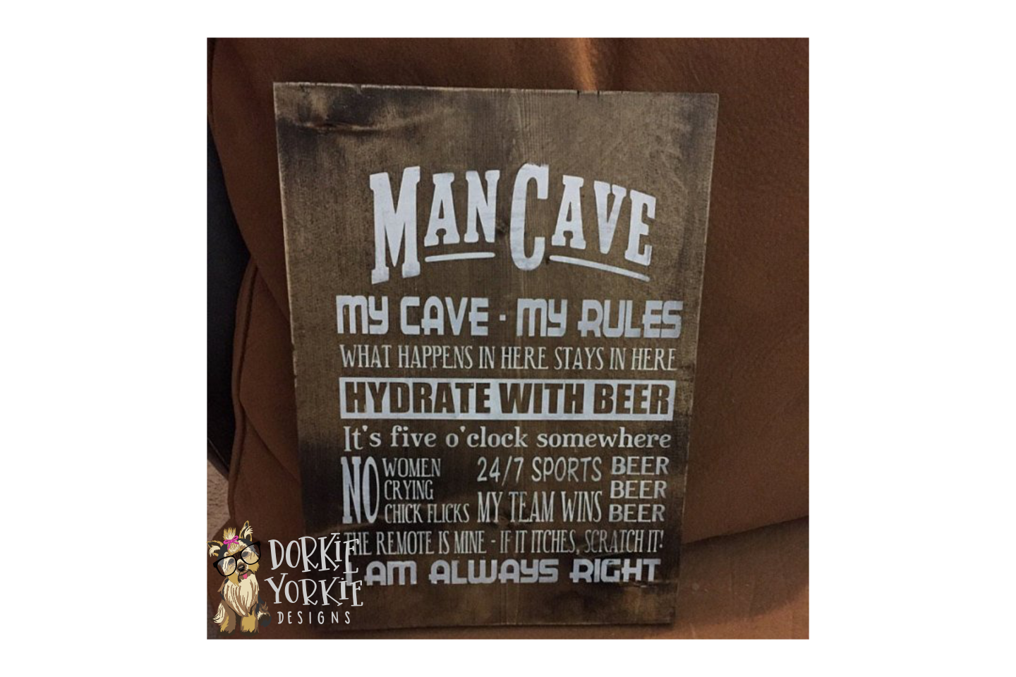 Man Cave Rules My Cave, My Rules, Team, Beer, SVG Cut File (145865