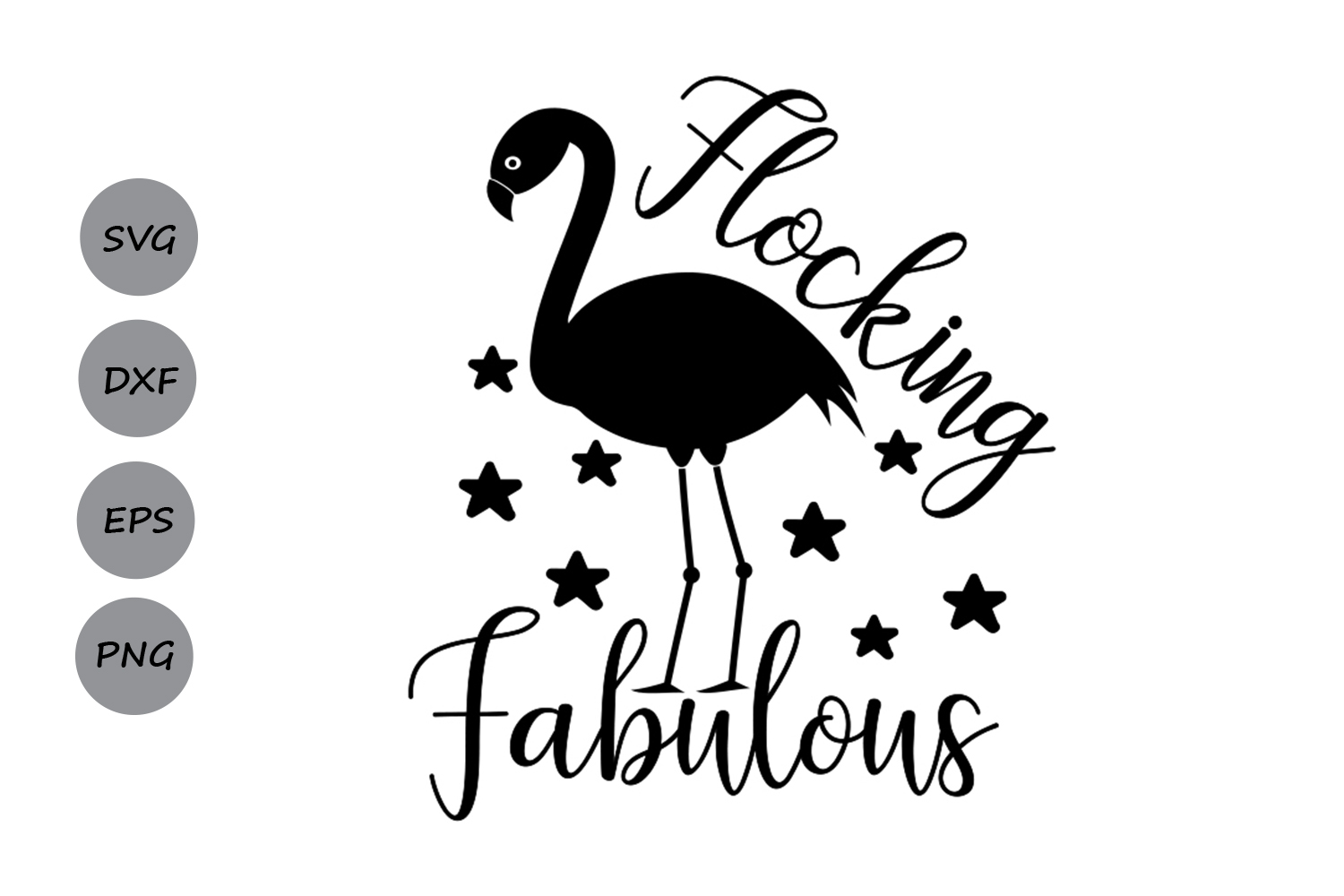 Download Flocking Fabulous SVG, Flamingo Svg, Beach Svg, Tropical ...