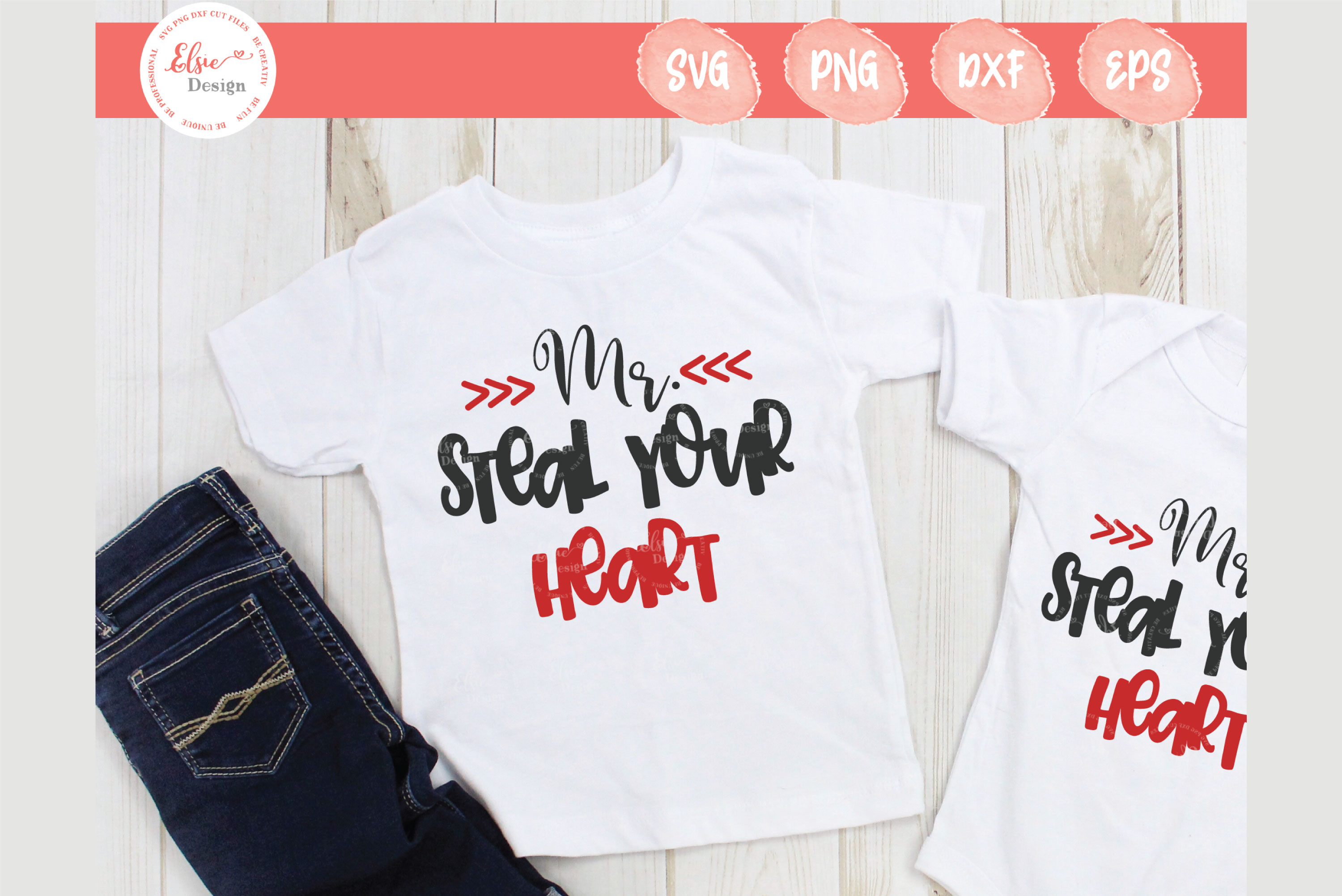 Mr. Steal Your Heart SVG Cut Files (433751) | Cut Files | Design Bundles