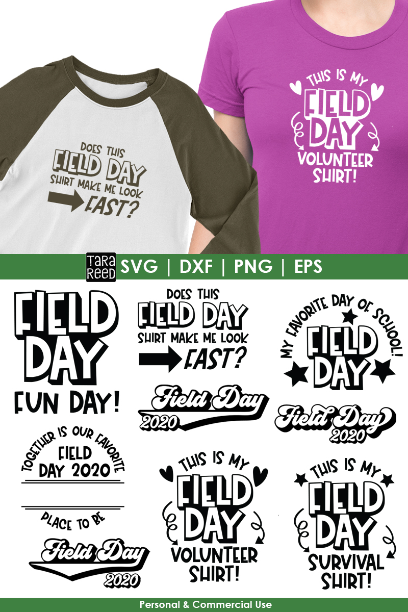 Field Day - School SVG and Cut Files for Crafters