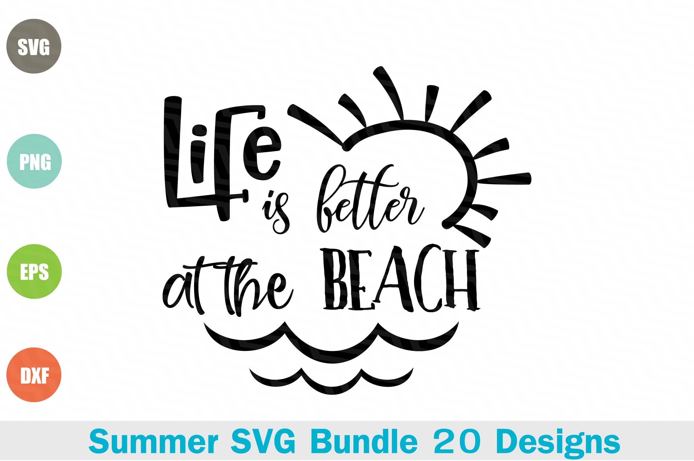 Summer SVG Bundle 20 Designs (277825) | SVGs | Design Bundles