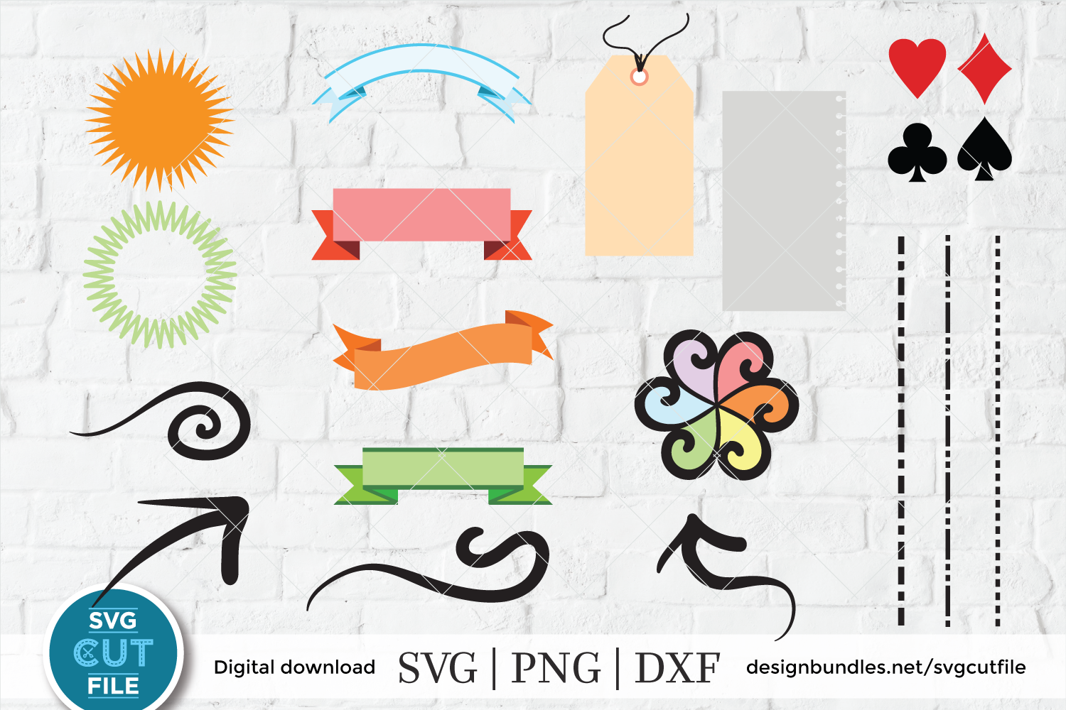 Dotted Line Svg Border Svg Divider Svg Playing Cards Svg