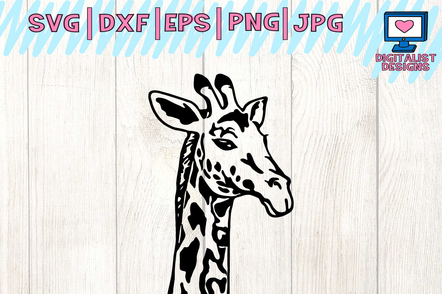 giraffe svg, giraffe clipart, giraffe face svg, svg files ...