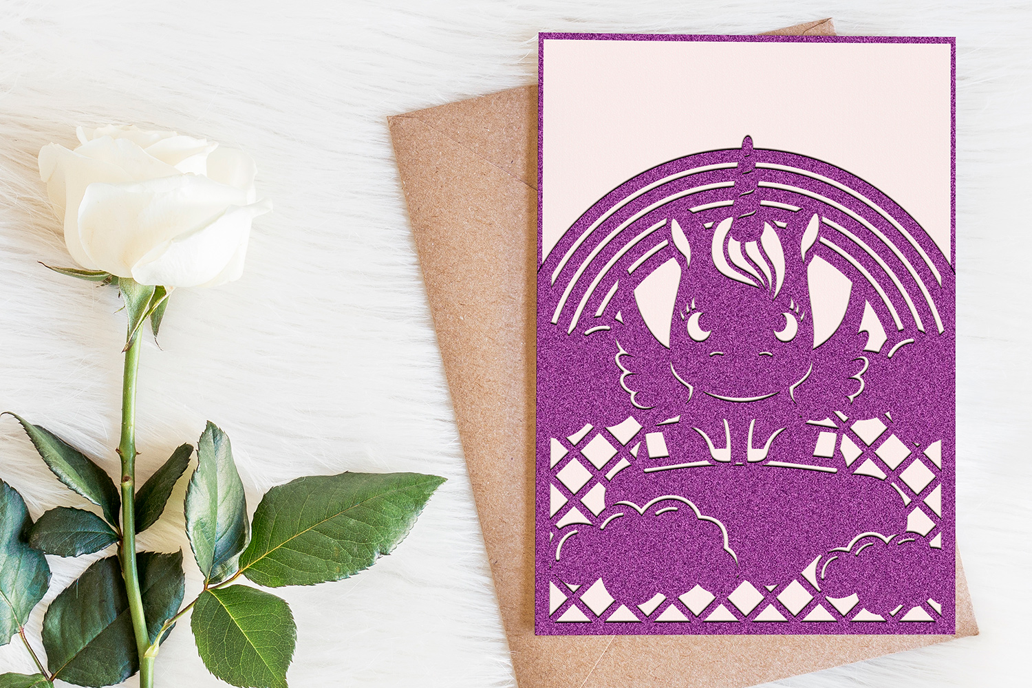 Download Unicorn invitation template, Svg files for cricut (512108 ...