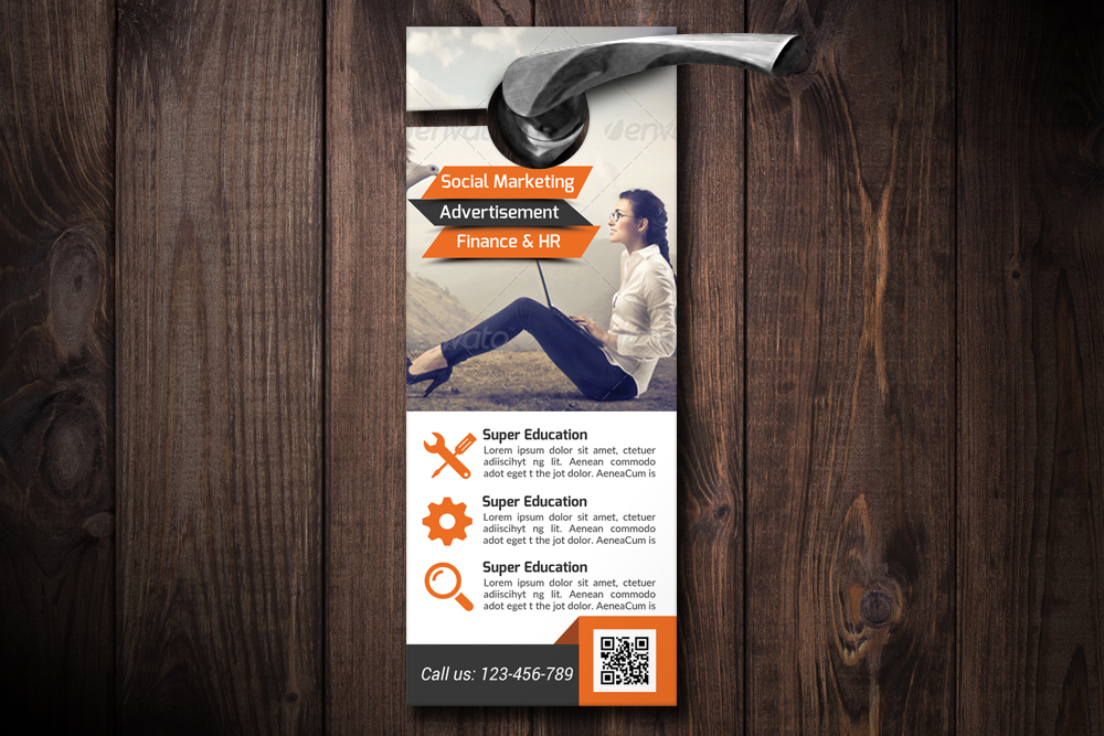 Life Insurance Business Door Hangers