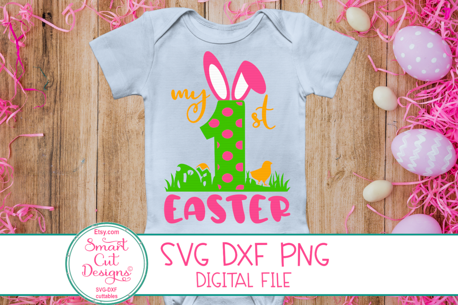 Download My First Easter SVG,1st Easter SVG, Kids, Easter, Baby, DXF (217302) | Cut Files | Design Bundles
