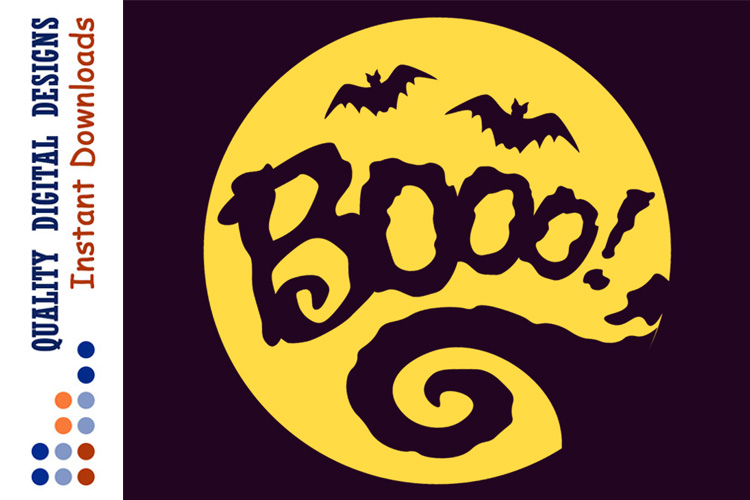 Download Halloween sign svg BOO! Fall decor Bats clipart Ghost svg