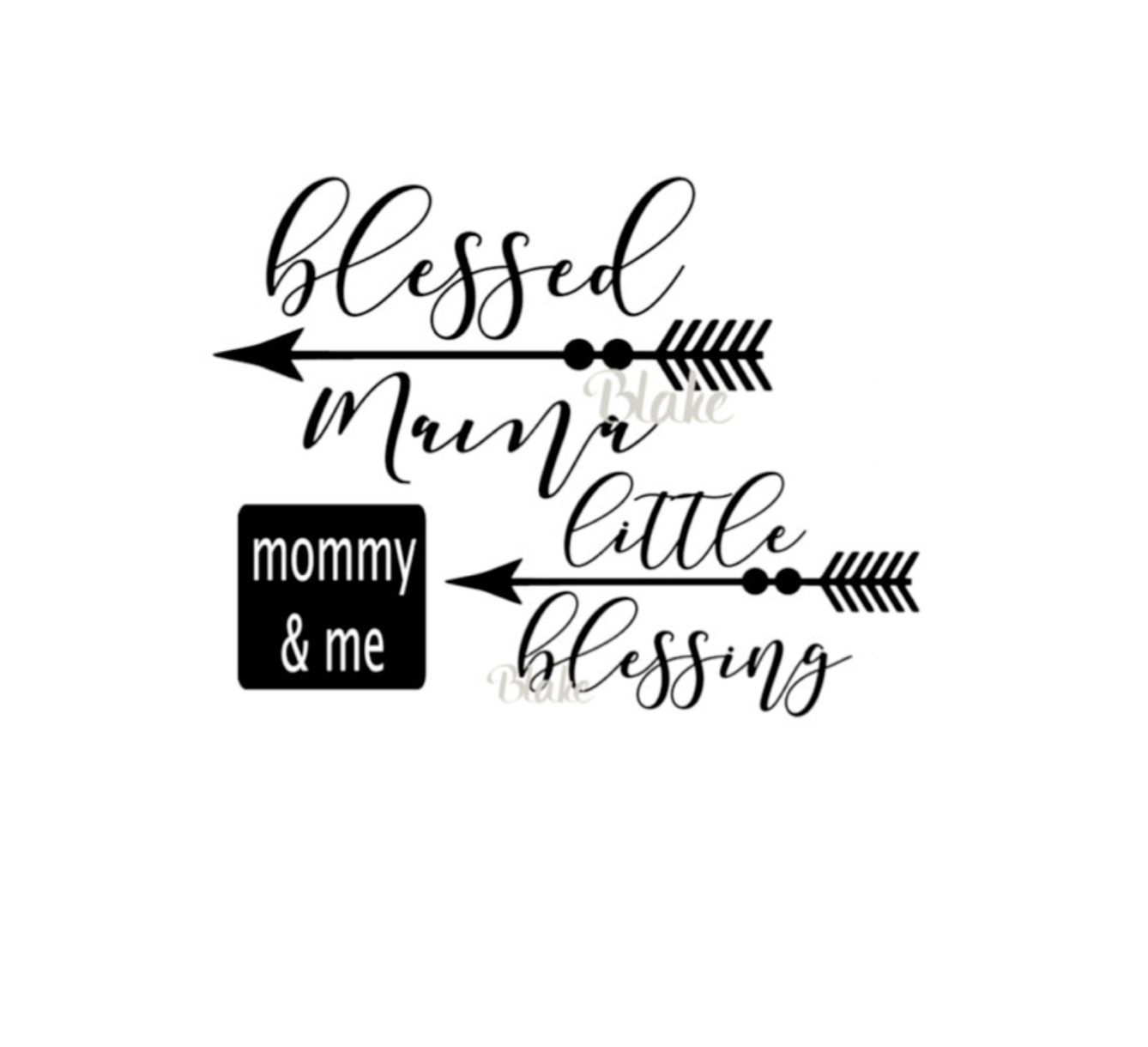 Download Blessed mama svg little blessing svg, mommy and me svg ...