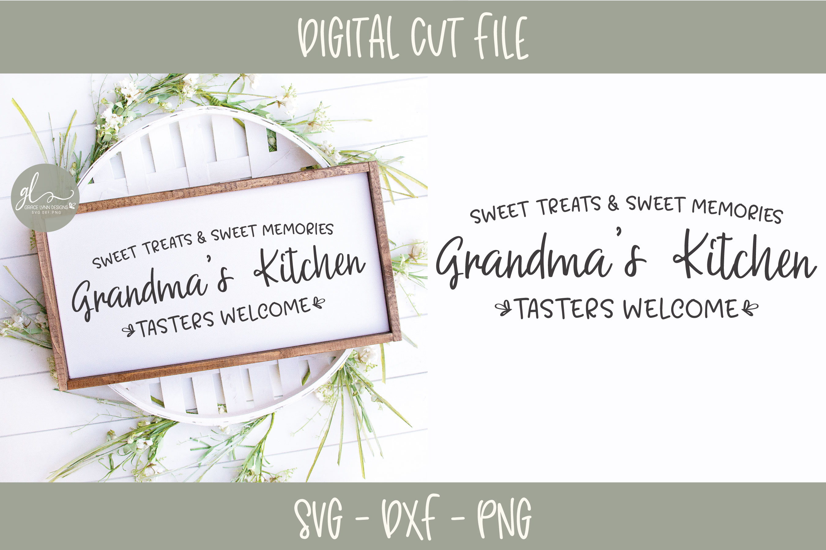 Download Grandma's Kitchen - SVG Cut File