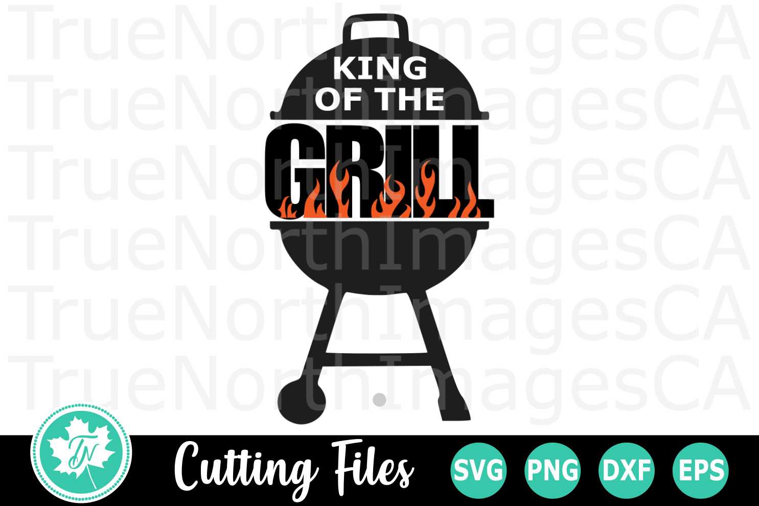 Download King of the Grill - A Fathers Day SVG Cut File (262086) | Cut Files | Design Bundles