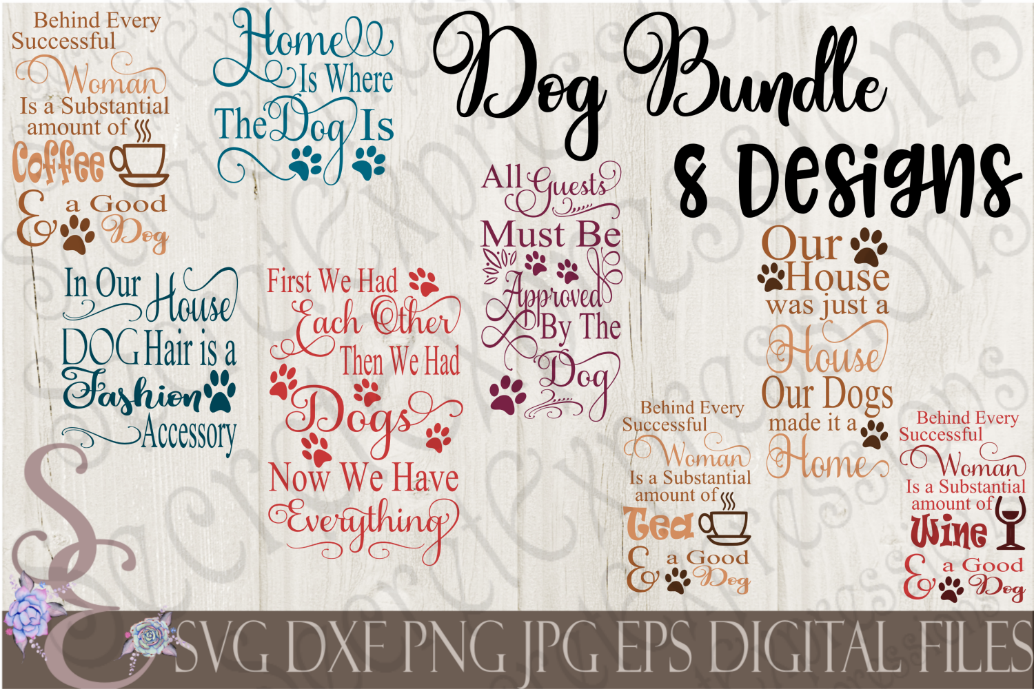 Download Dog SVG Bundle Pet SVG Set