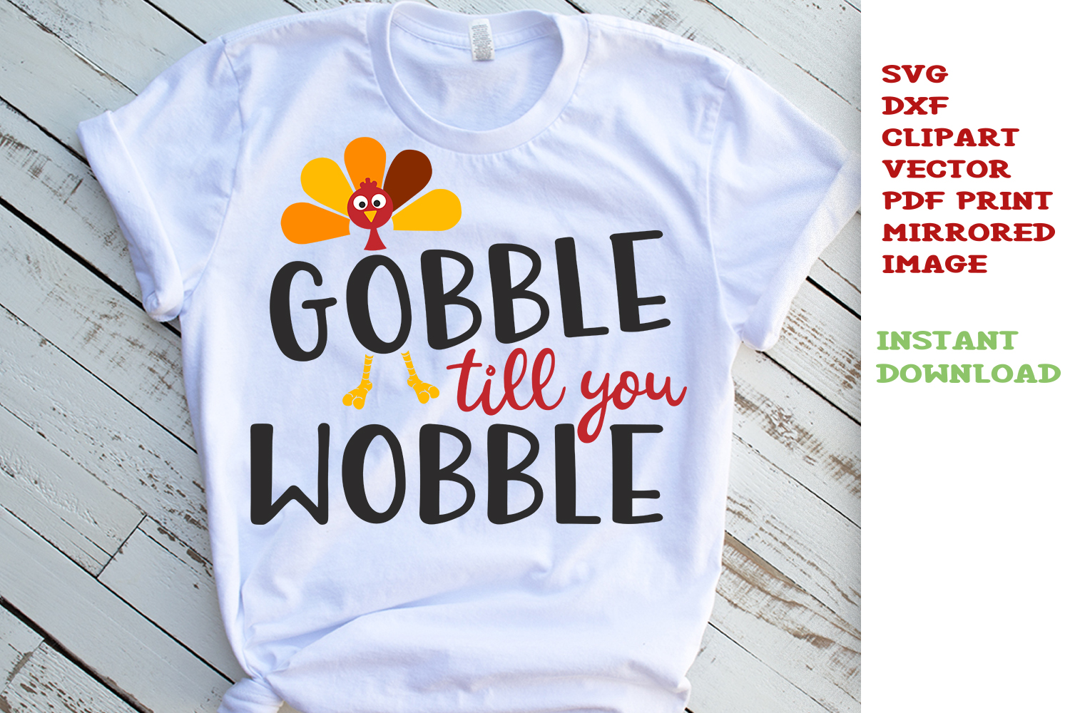 Download Gobble till you Wobble SVG Thanksgiving Sayings Quotes svg