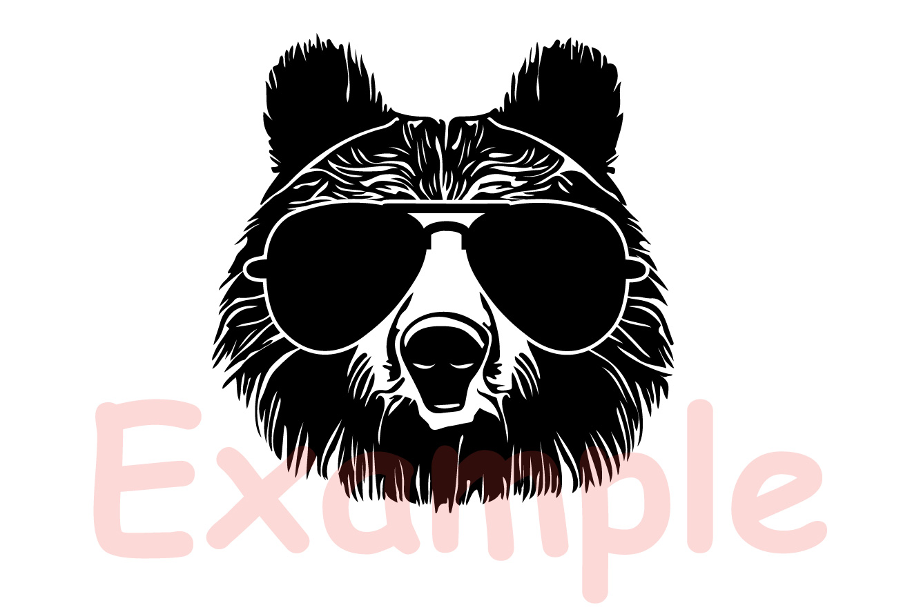 Download Bear SVG Cutting Files Head face mama dad 884s (116251 ...