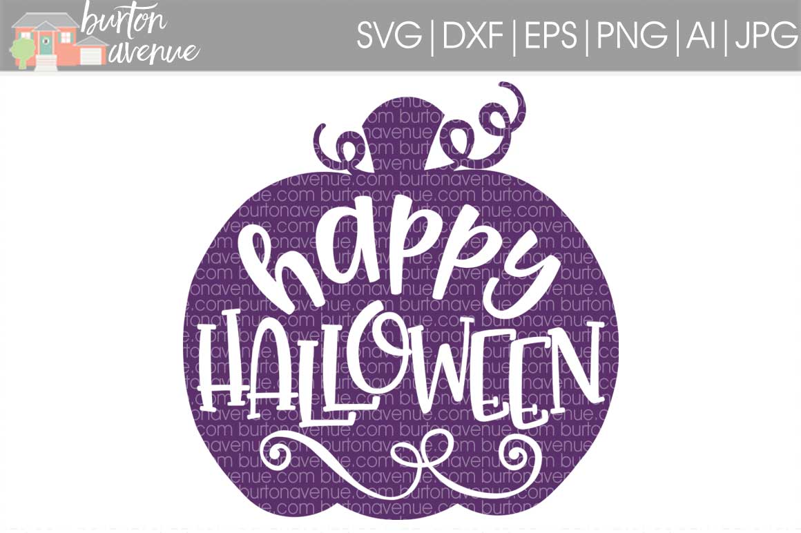 Download Happy Halloween in Pumpkin cut File - Halloween SVG DXF ...