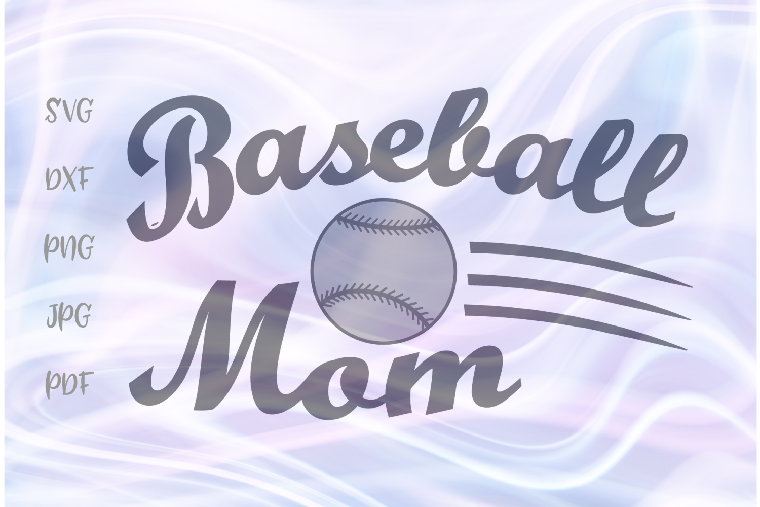Download Baseball Mama Player Mom T Ball Mother Sign Cut File SVG DXF