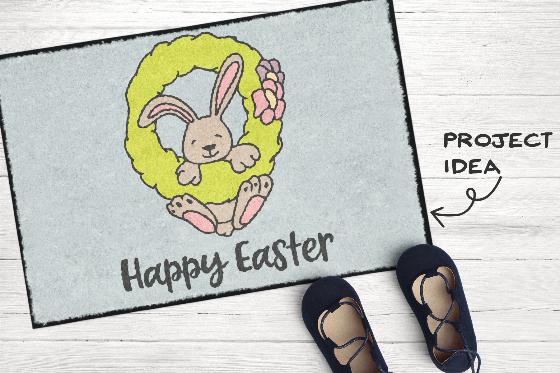 Happy Easter | Funny Bunny SVG