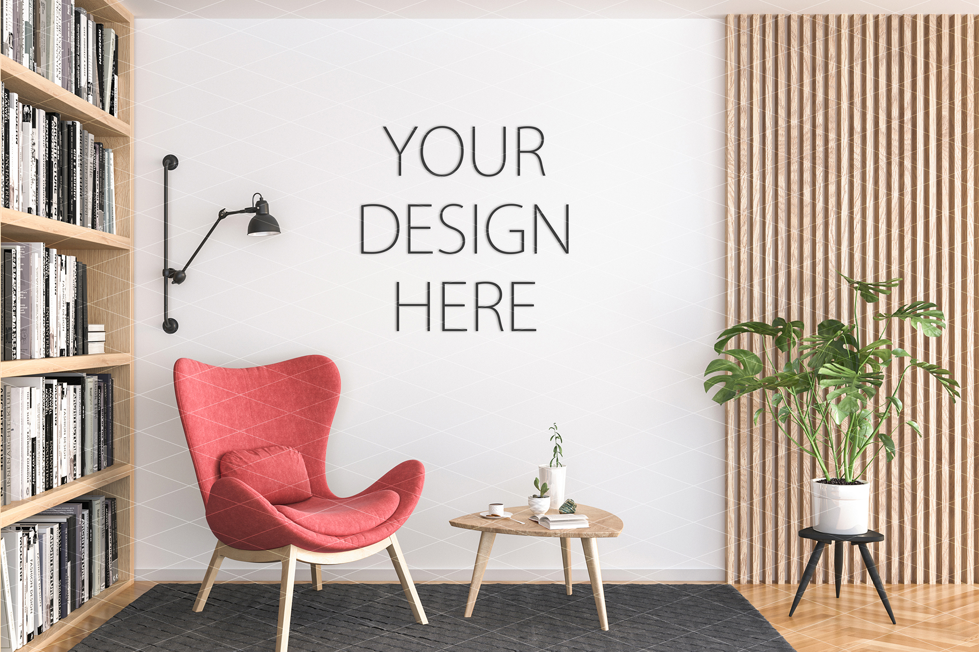 Download Interior mockup - artwork background