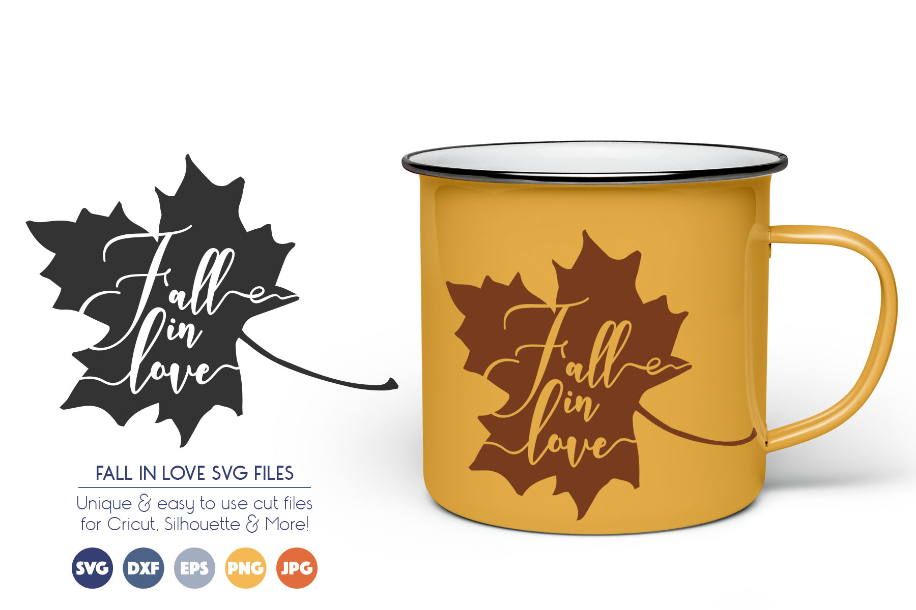 Fall In Love Svg Cut Files Fall Autumn Thanksgiving