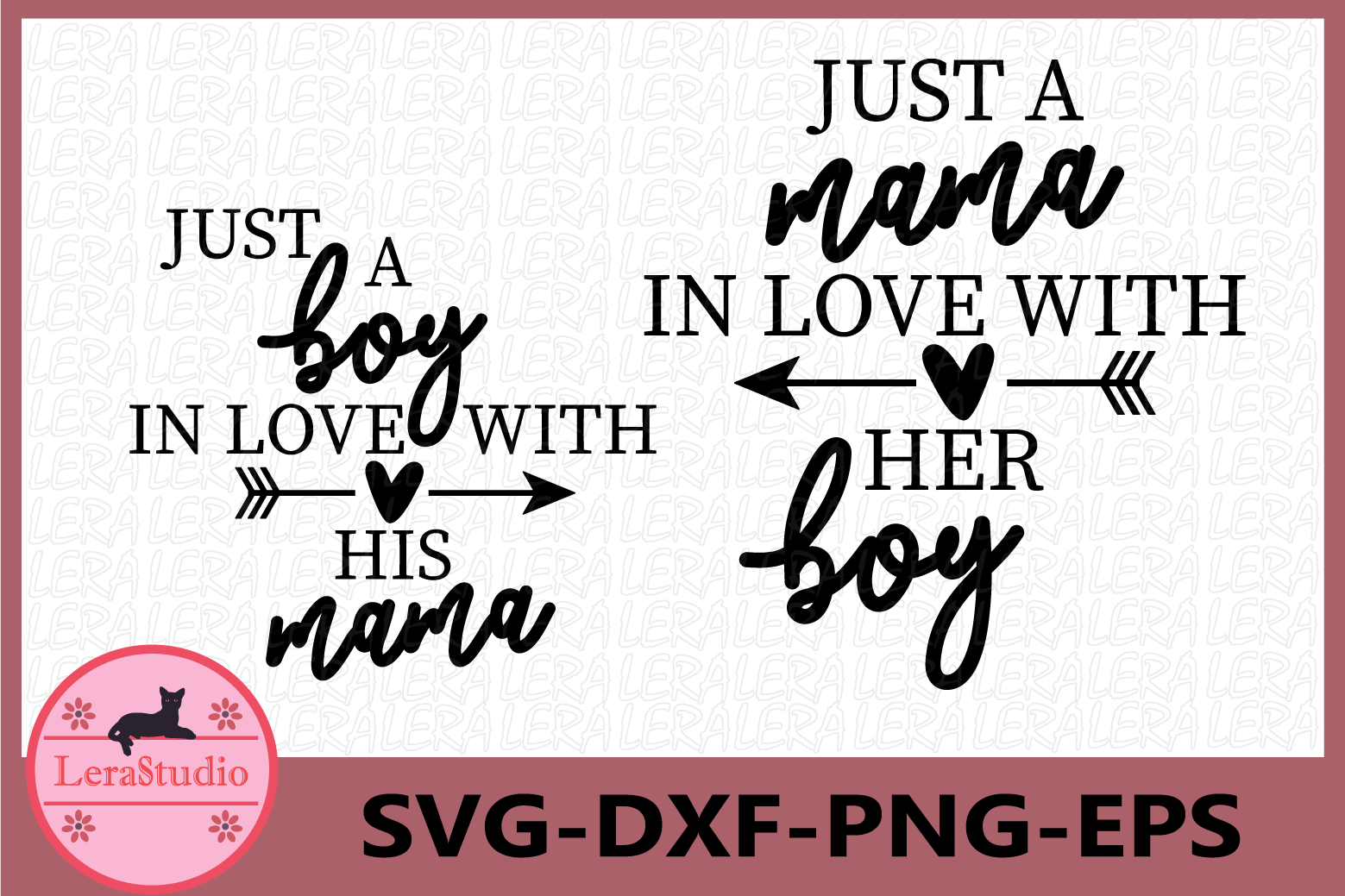 Download Just a Boy in Love with his Mama SVG, Shirt Design (433199 ...