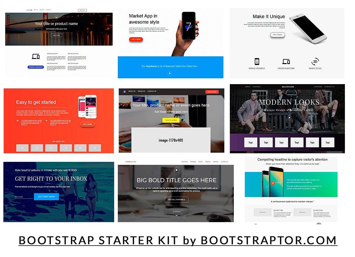 blocks bootstrap builder