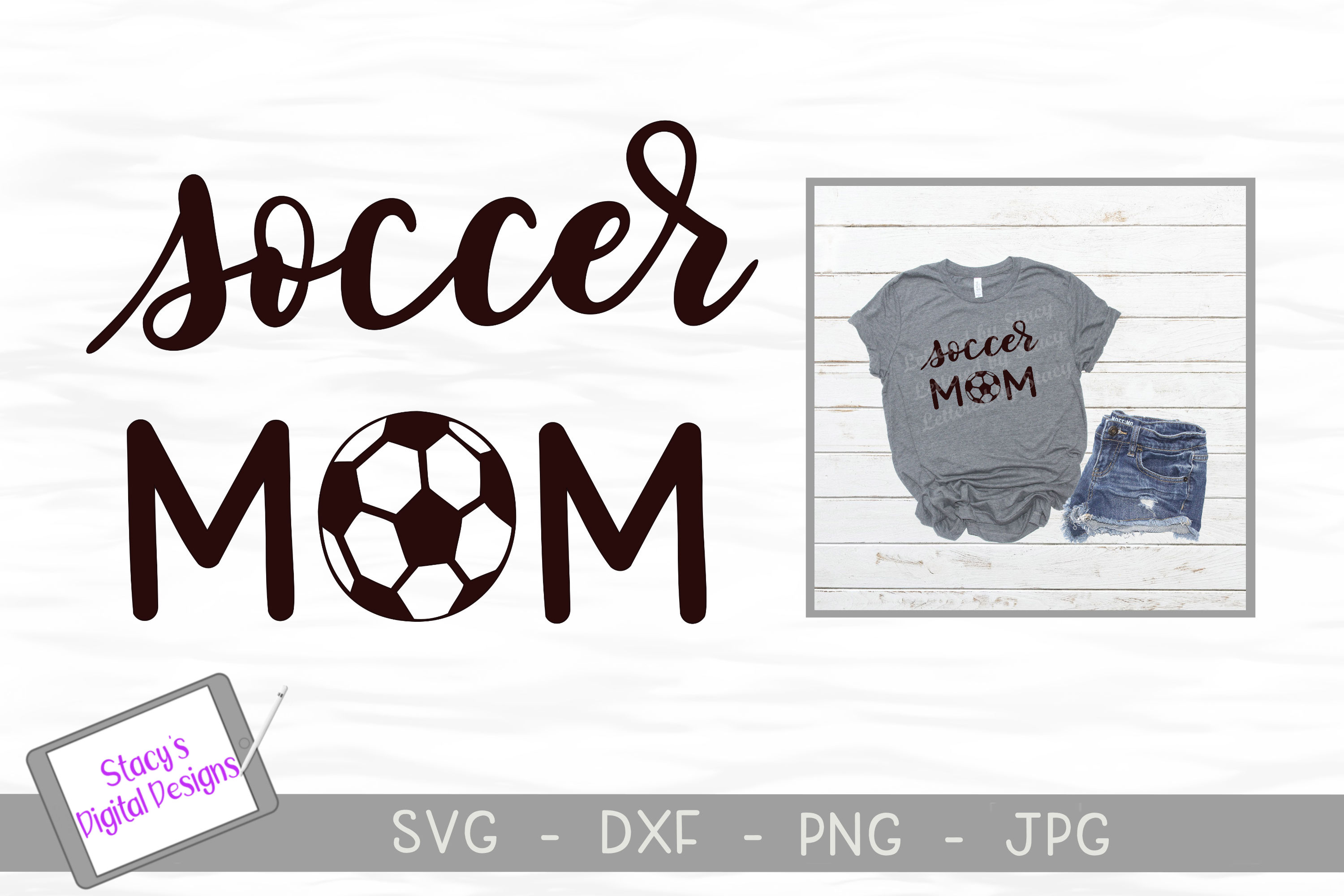 Download Soccer mom SVG - Sports mom SVG file, handlettered