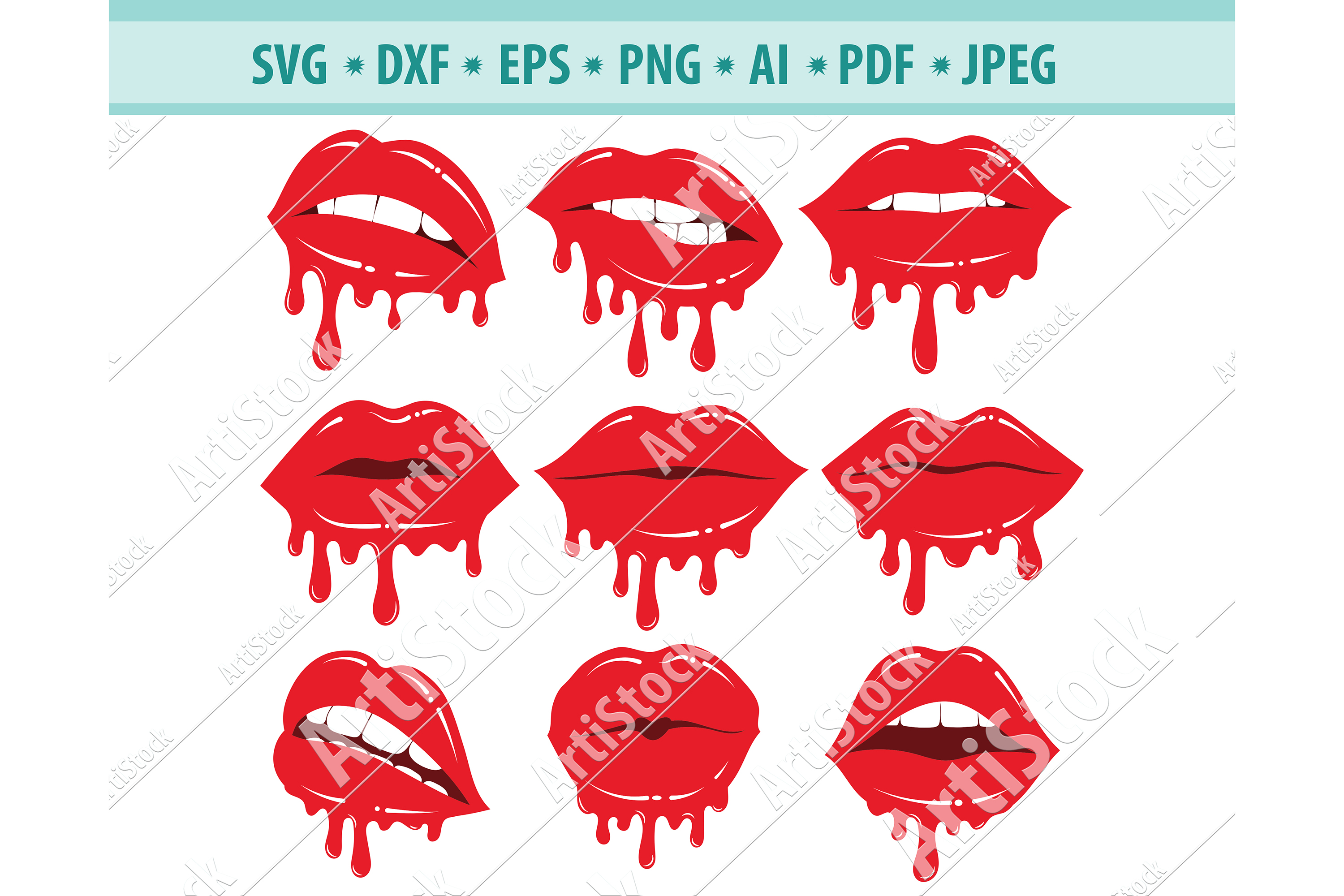 Free Free 263 Drip Lips Svg Free SVG PNG EPS DXF File
