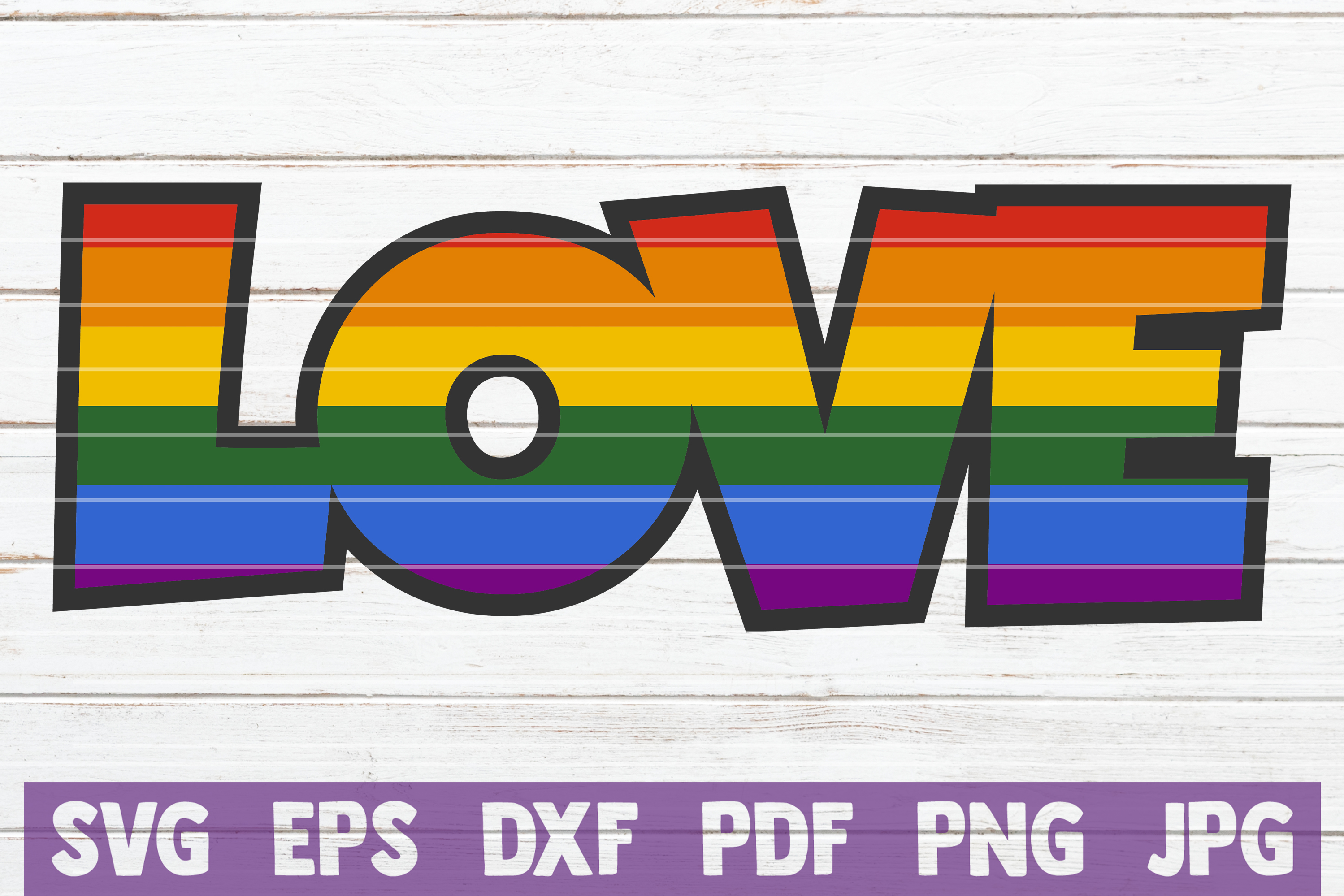 Gay Pride SVG Bundle | LGBT SVG Cut Files