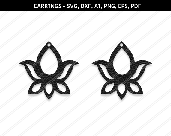 Free Free Free Flower Earring Svg 777 SVG PNG EPS DXF File