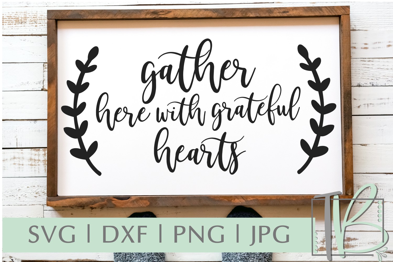 Gather Here With Grateful Hearts SVG