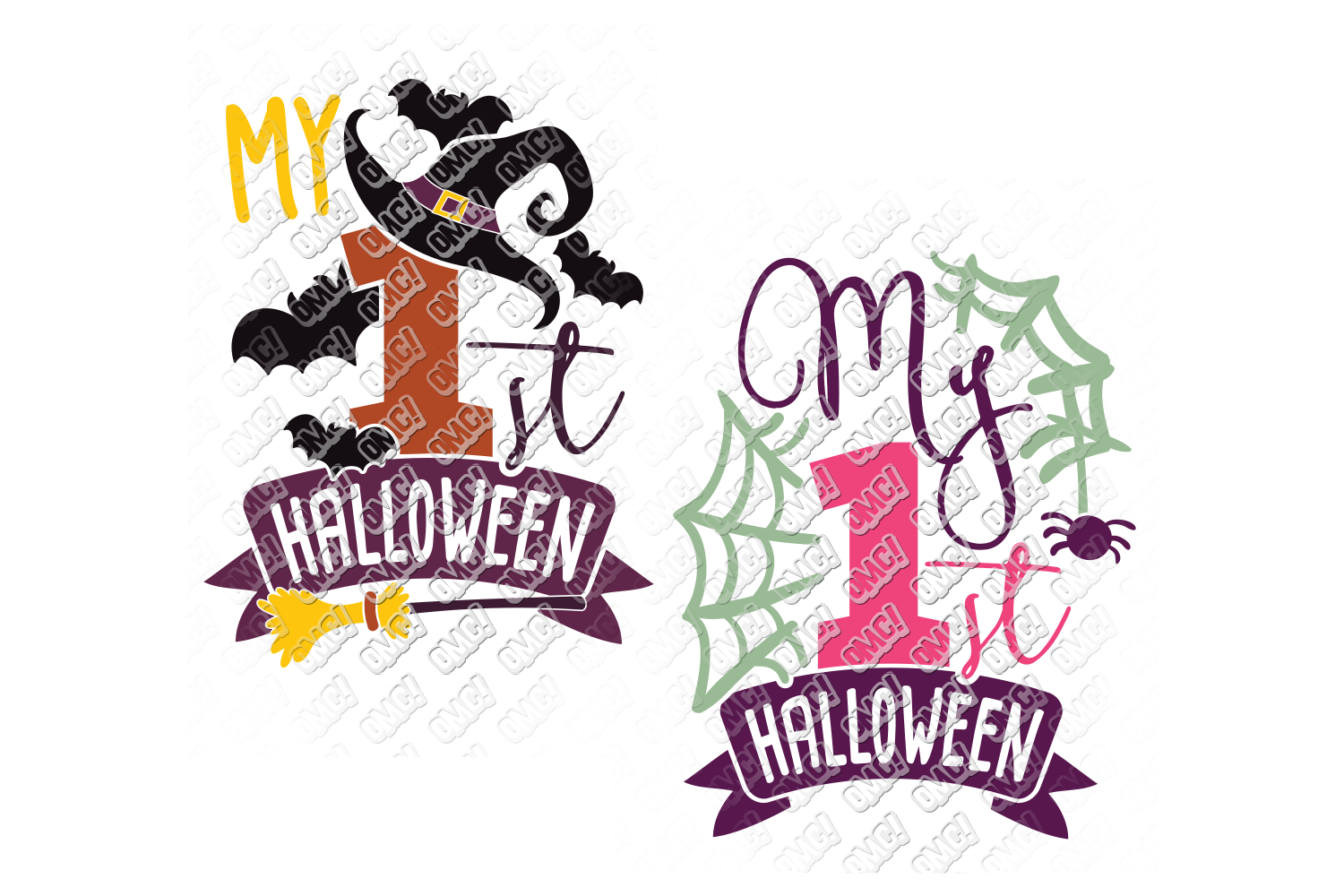 My First Halloween SVG in SVG, DXF, PNG, EPS, JPEG