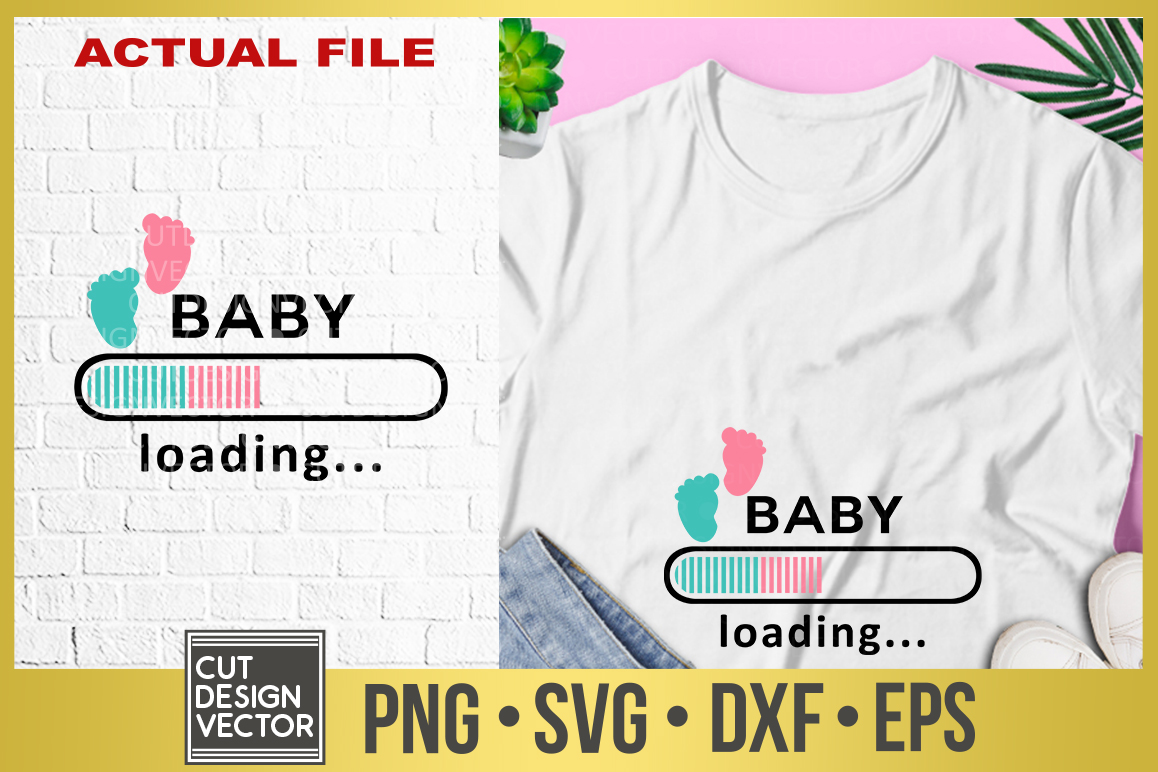 Baby Loading SVG (305098) | SVGs | Design Bundles