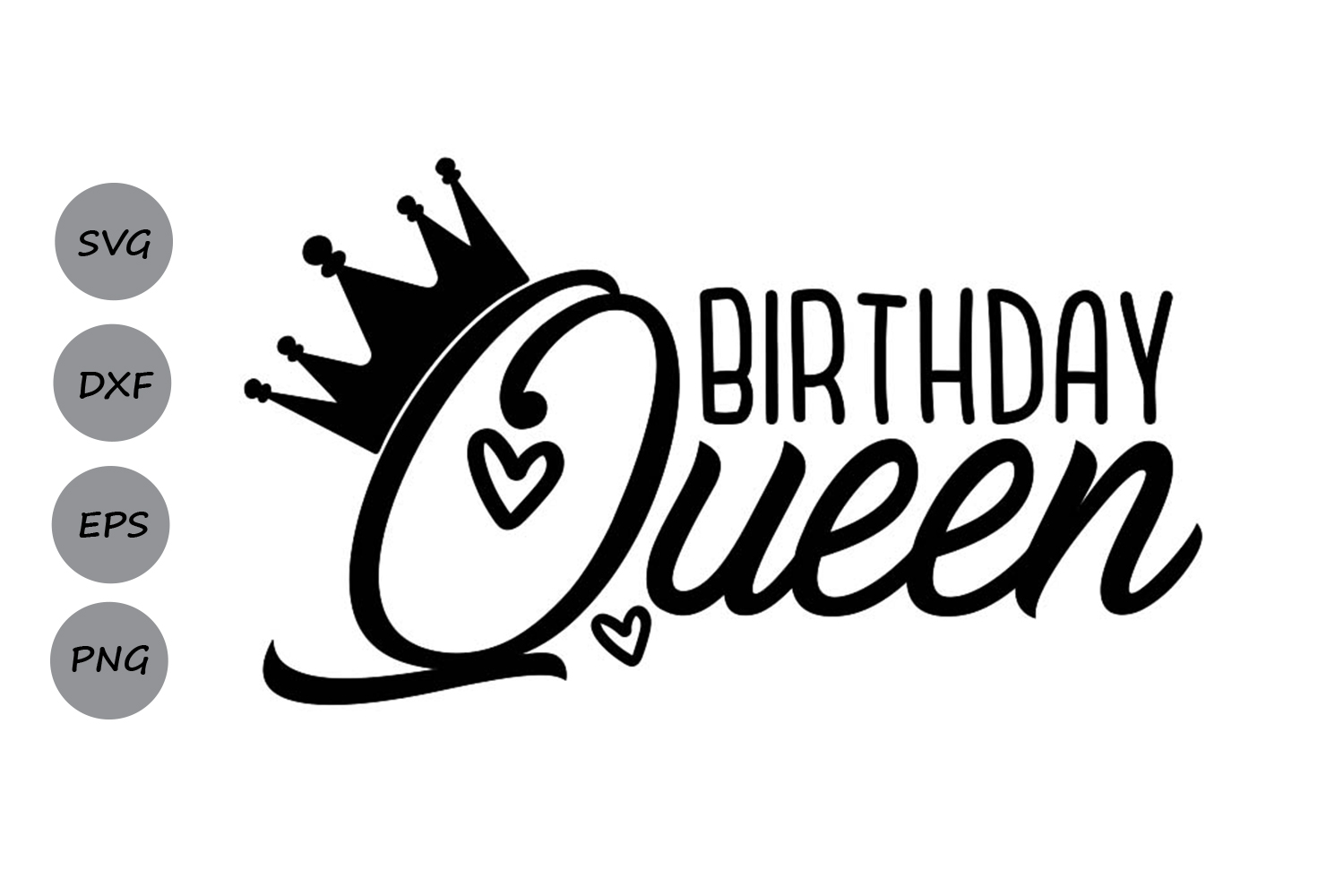 Birthday Queen SVG, Birtday Svg, Birthday Girl Svg, Girl Svg