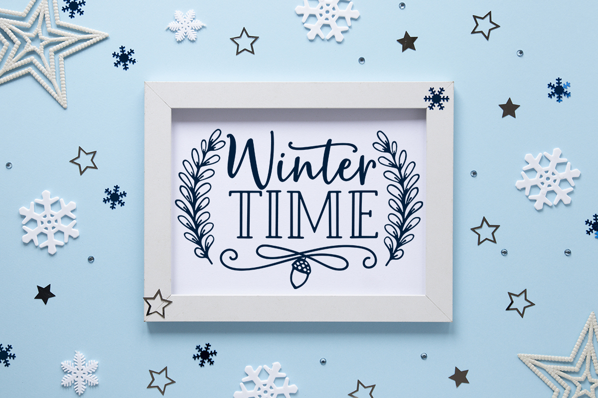 Winter Christmas Quotes Sayings SVG Design Bundle ...