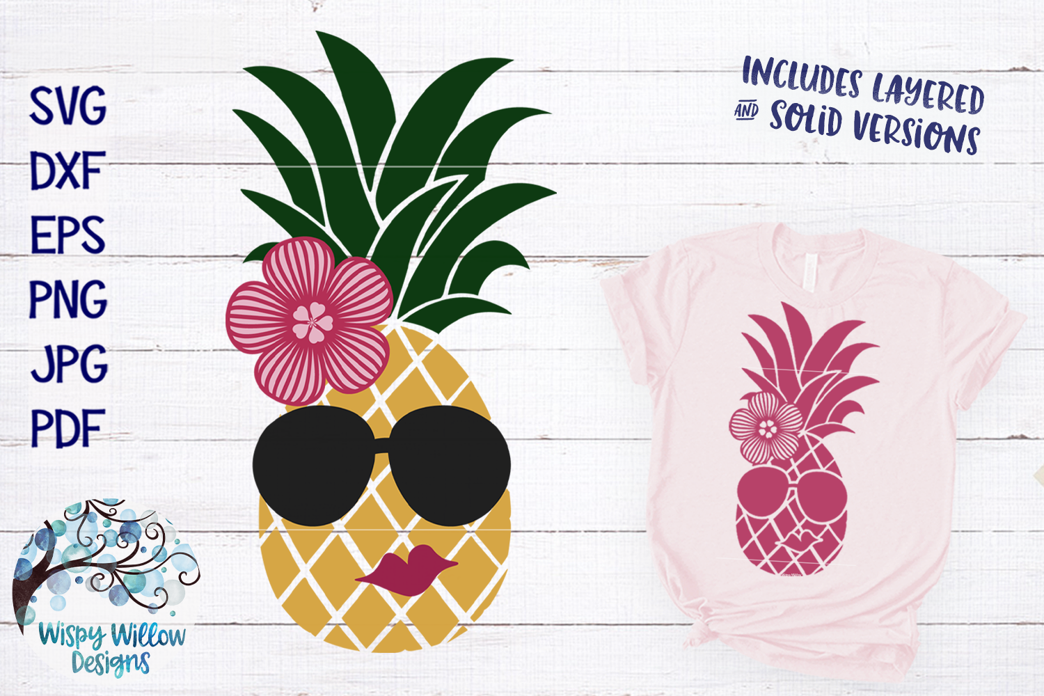 Download Pineapple with Sunglasses SVG | Summer Pineapple SVG ...