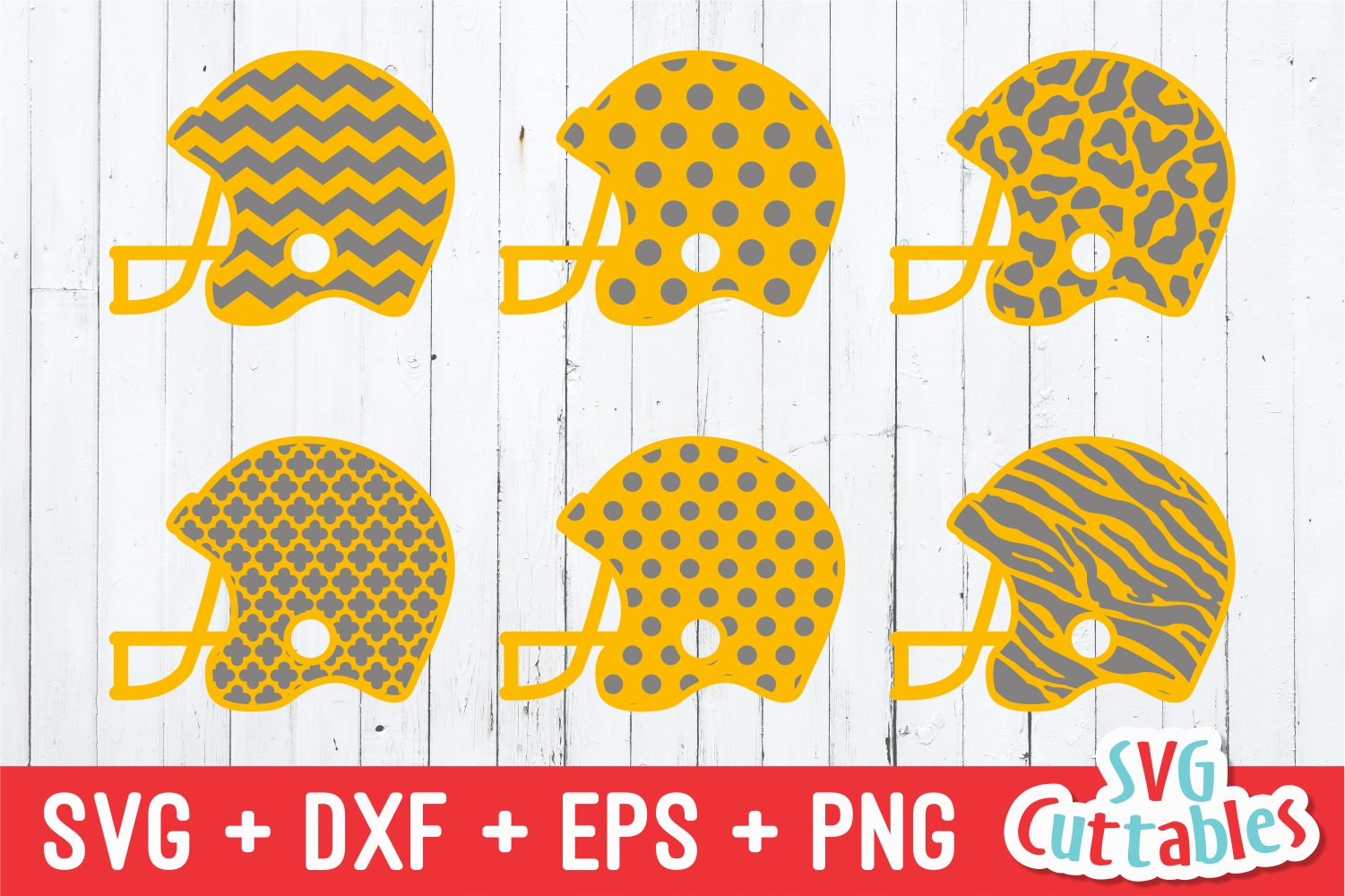 Download Football Pattern Helmets 71870 Cut Files Design Bundles