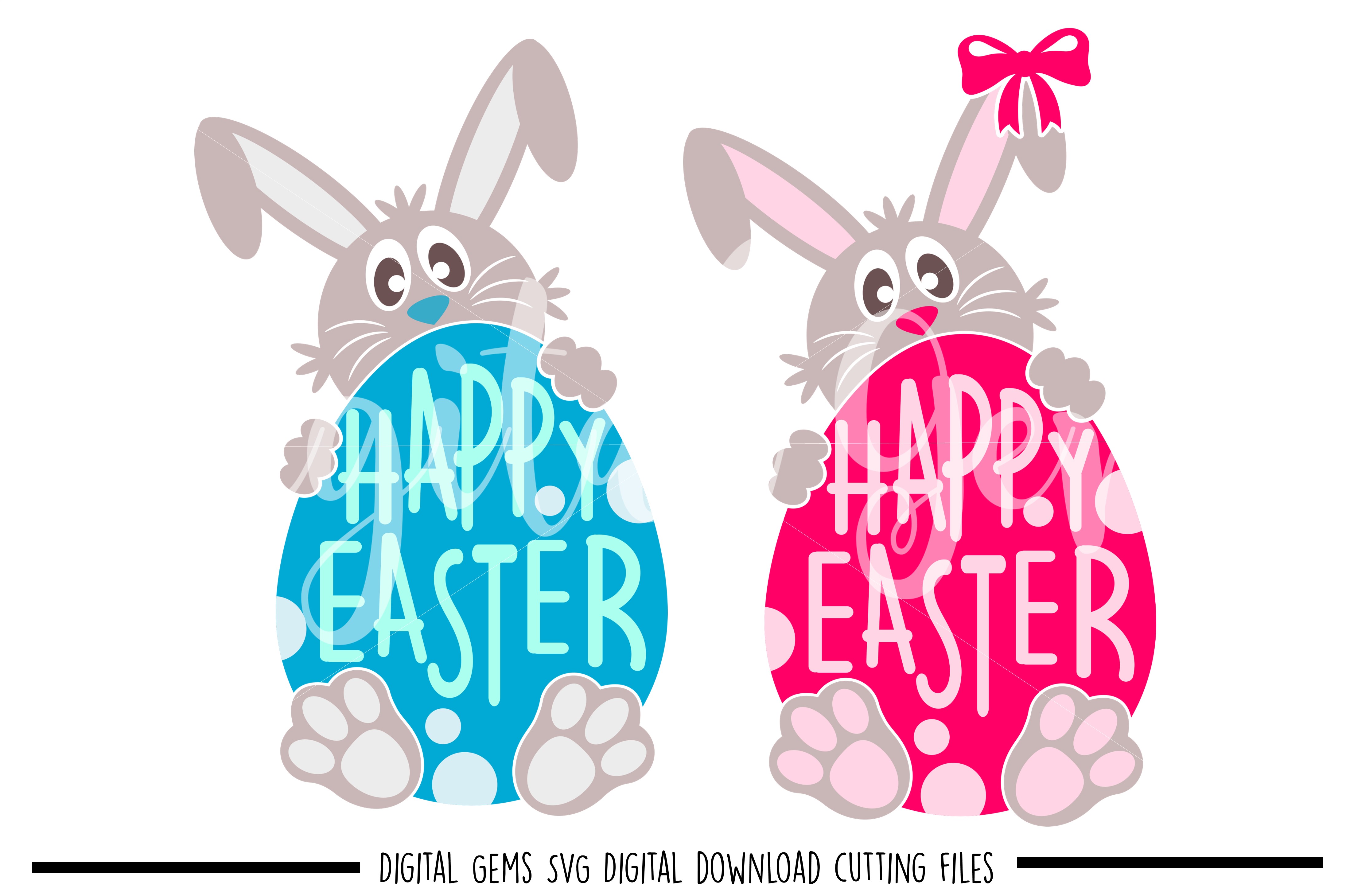 Download Easter Bunny SVG / DXF / EPS / PNG files (47274) | SVGs ...