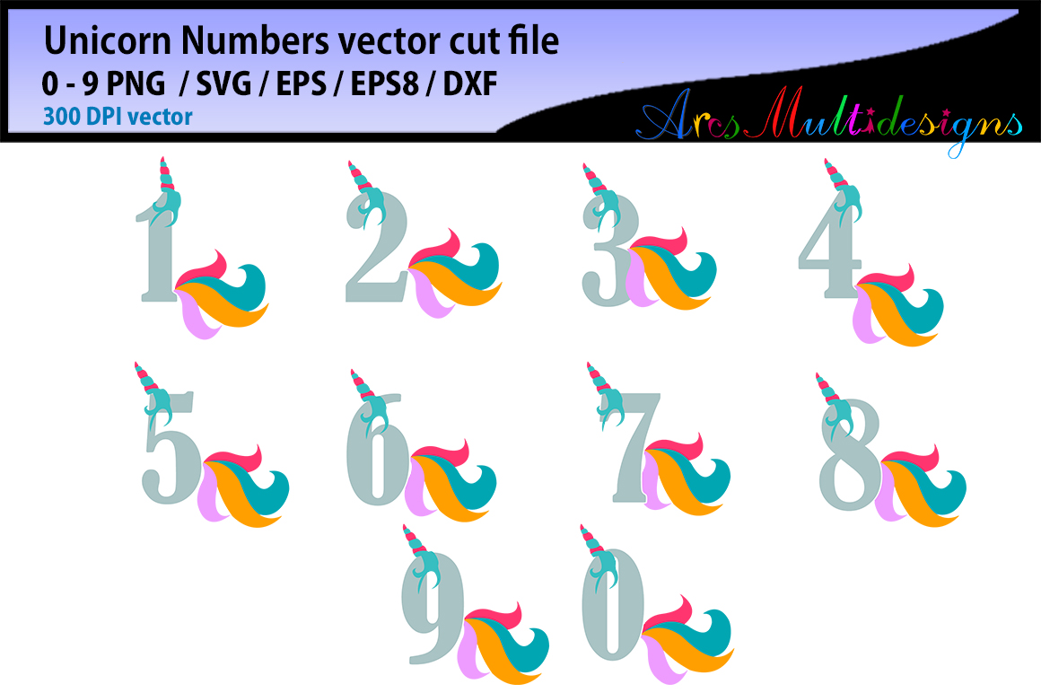Free Free Unicorn Number Svg 52 SVG PNG EPS DXF File