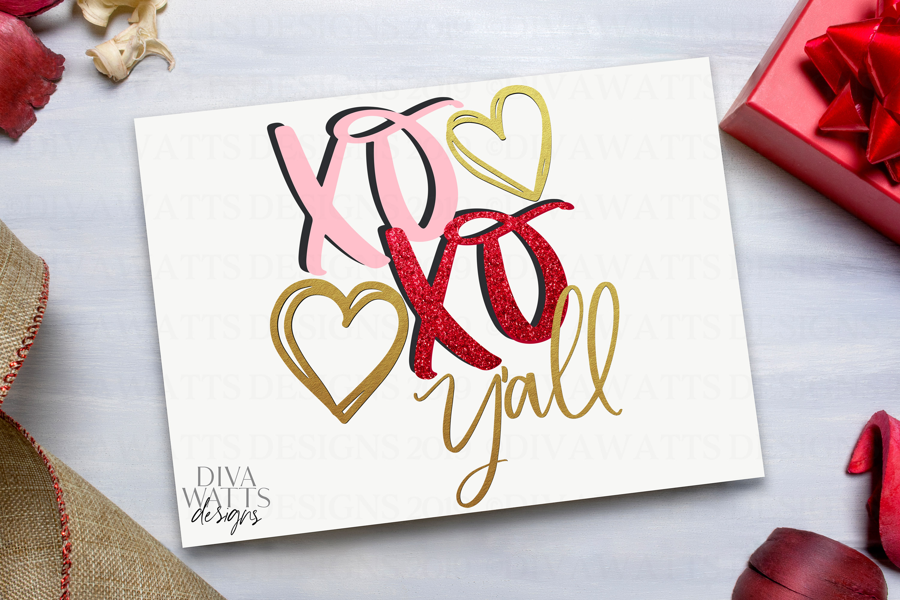 Download Xoxo Y All Valentine S Day Doodle Hearts Svg Clipart