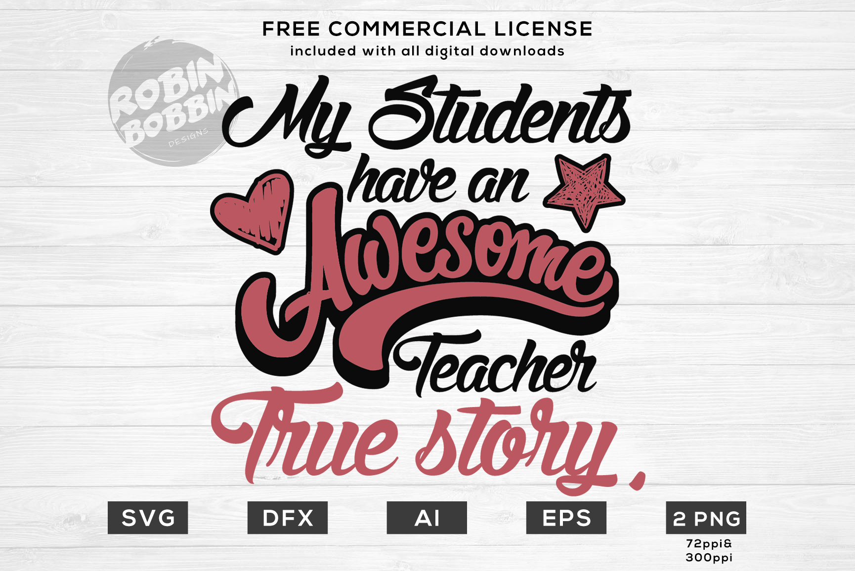 Download My Students Have an Awesome Teacher True Store - SVG Teacher