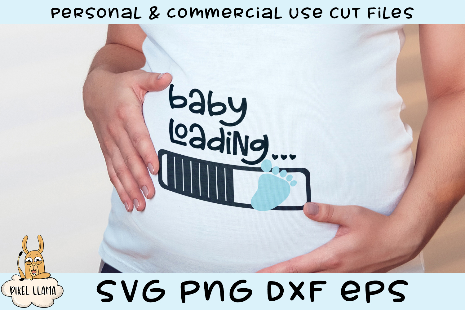 Download Baby Loading Pregnancy SVG
