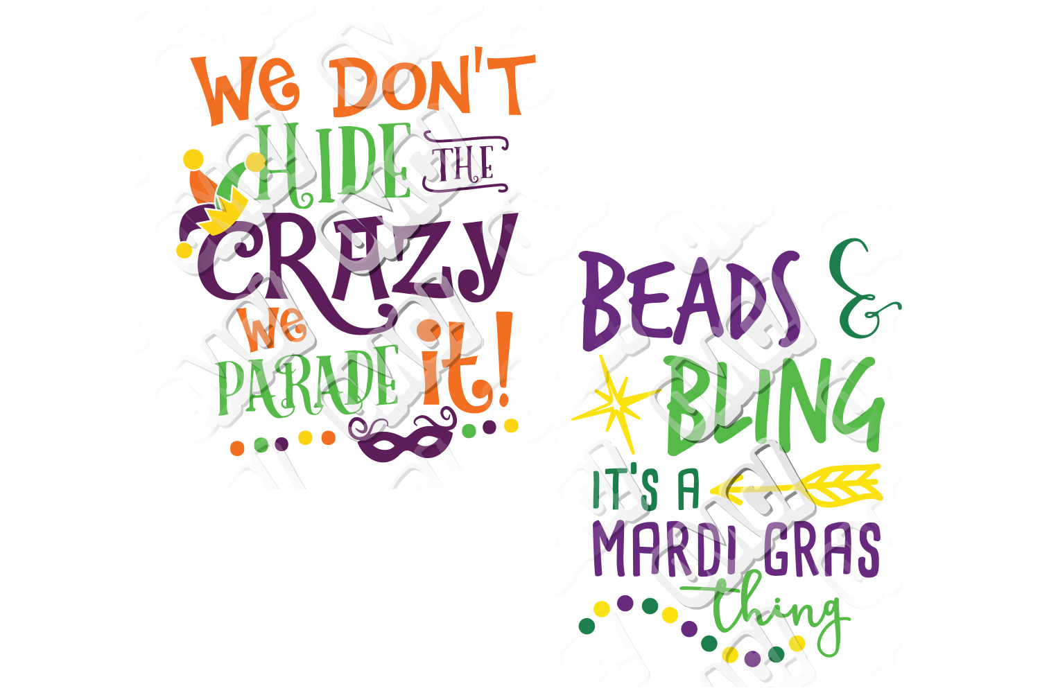 Download Mardi Gras SVG Bundle