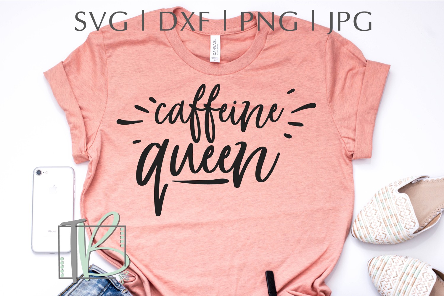 Download Caffeine Queen Svg, Caffeine Svg