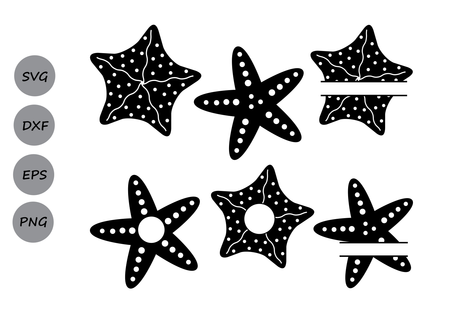 Download Monogram Starfish Svg Free - Layered SVG Cut File ...