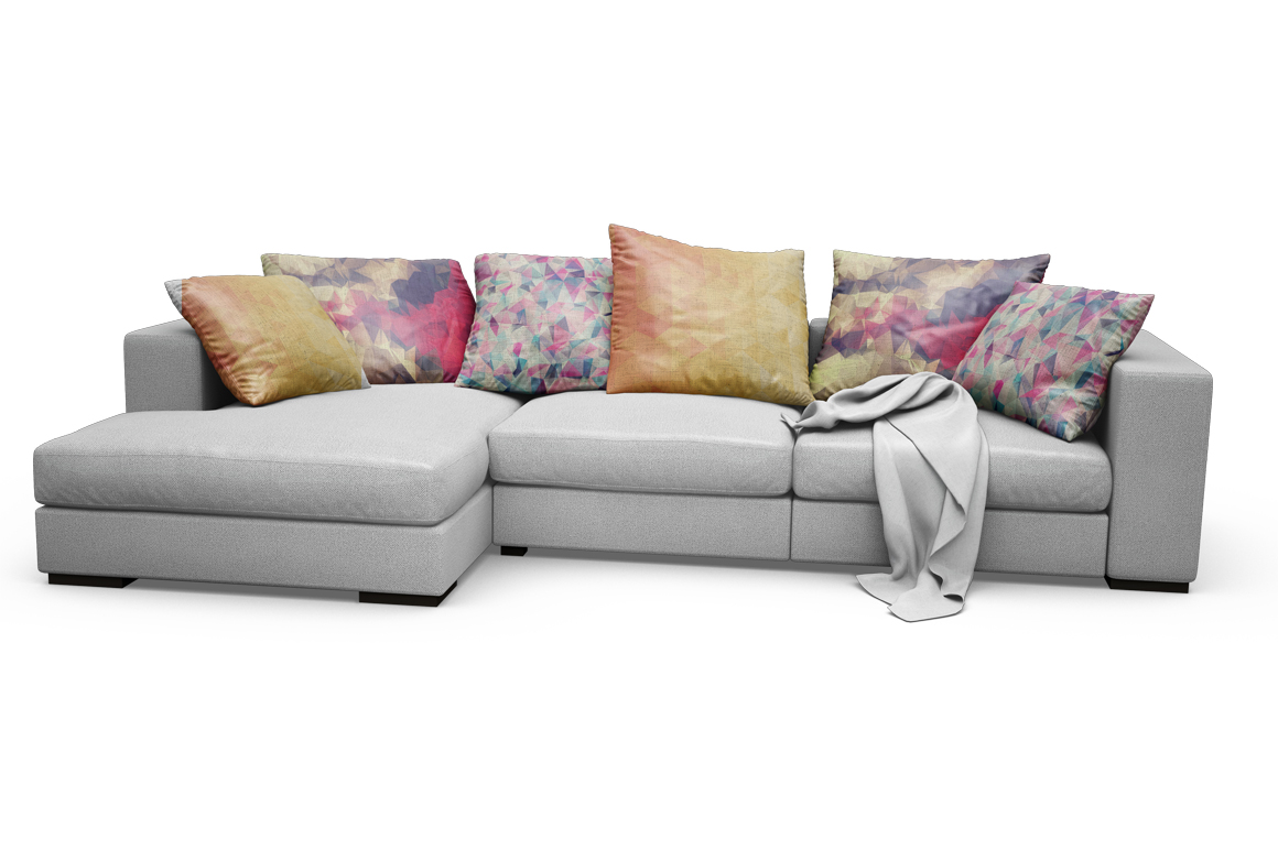 Download Sofa-Pillows Mockup