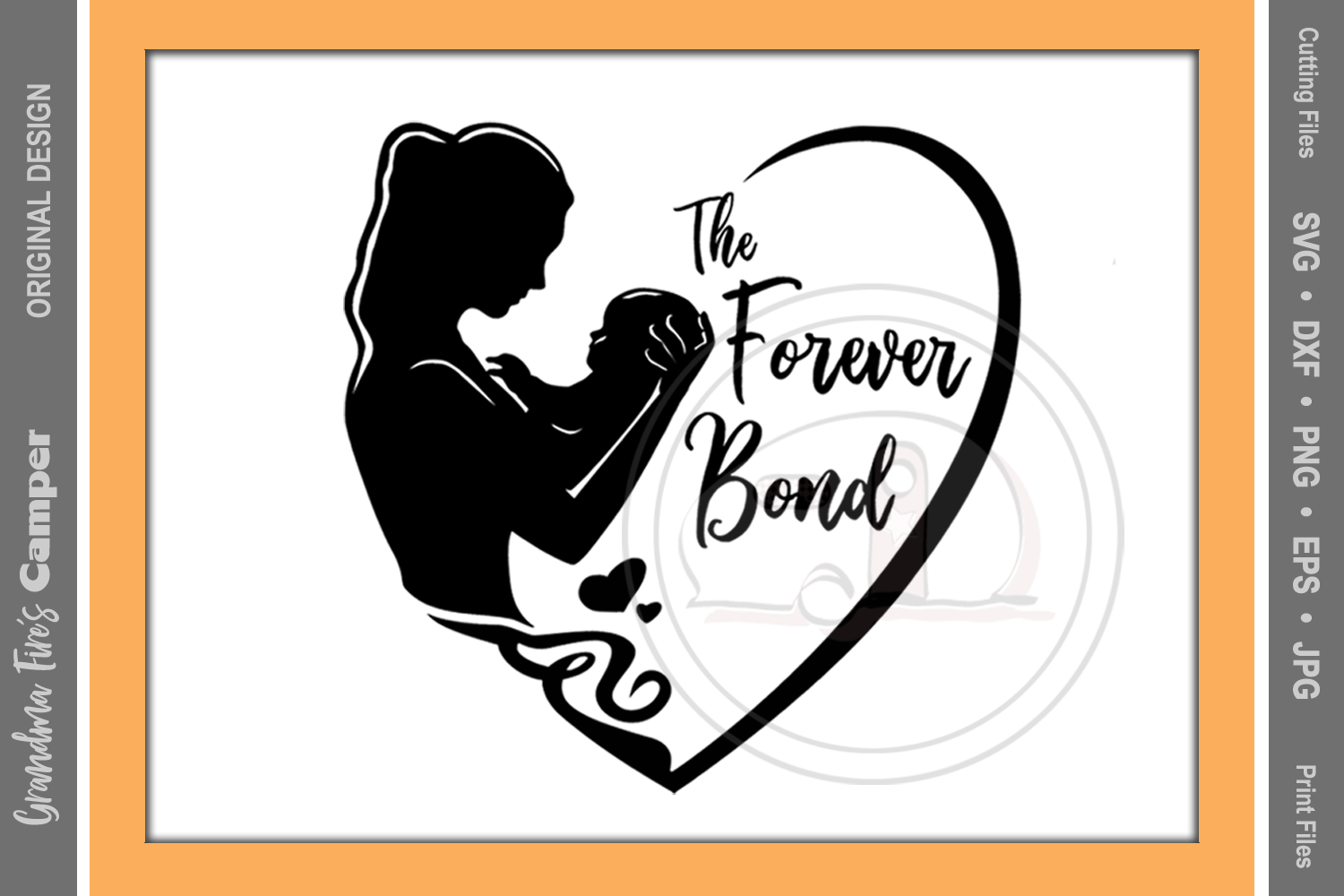 Download Mother's Day SVG, Forever Bond, Mother Child (68958 ...
