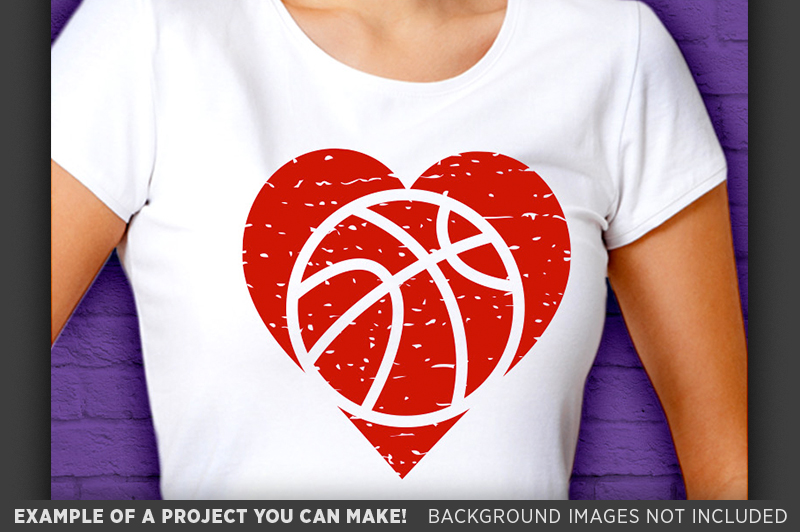 Download Basketball Heart SVG File - Basketball Heart Shirt Svg - Basketball Mom Svg - Basketball Mom ...