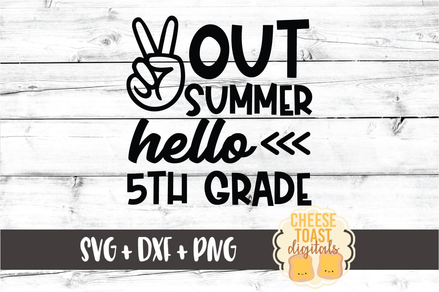 Download Peace Out Summer Hello 5th Grade - Back to School SVG ...