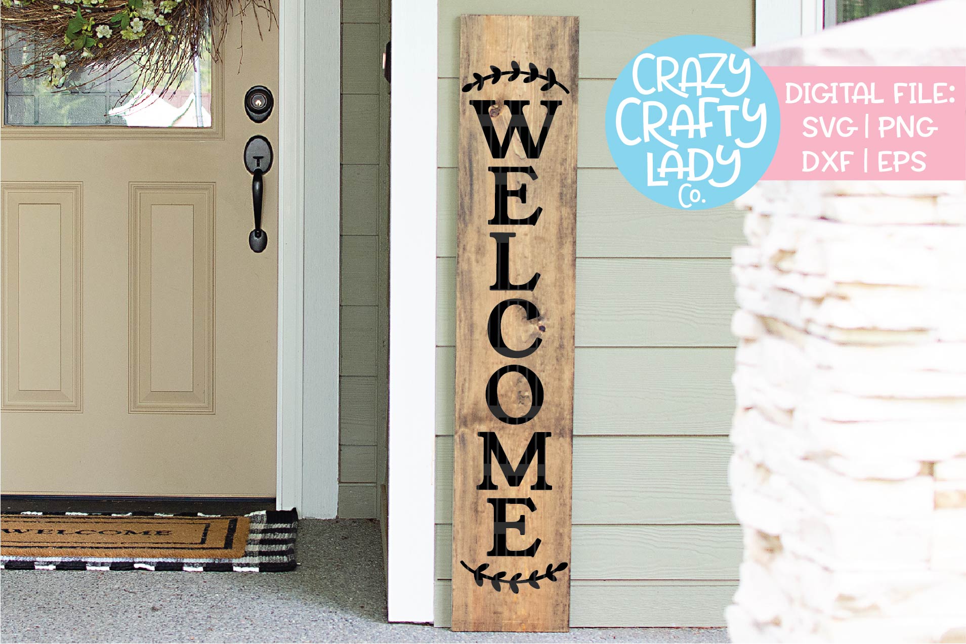 Welcome To Our Porch Svg Farmhouse Round Sign Svg Dxf - vrogue.co