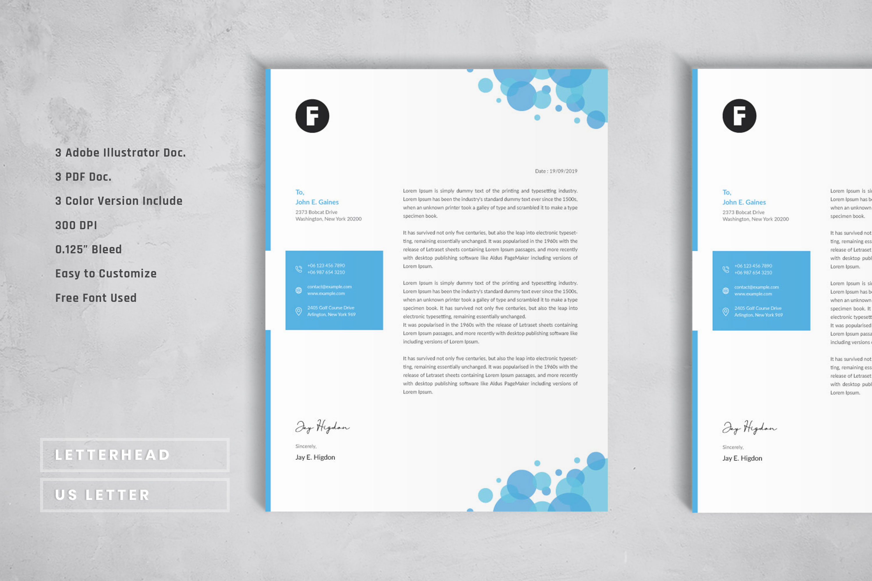 Dollar General Letterhead Template