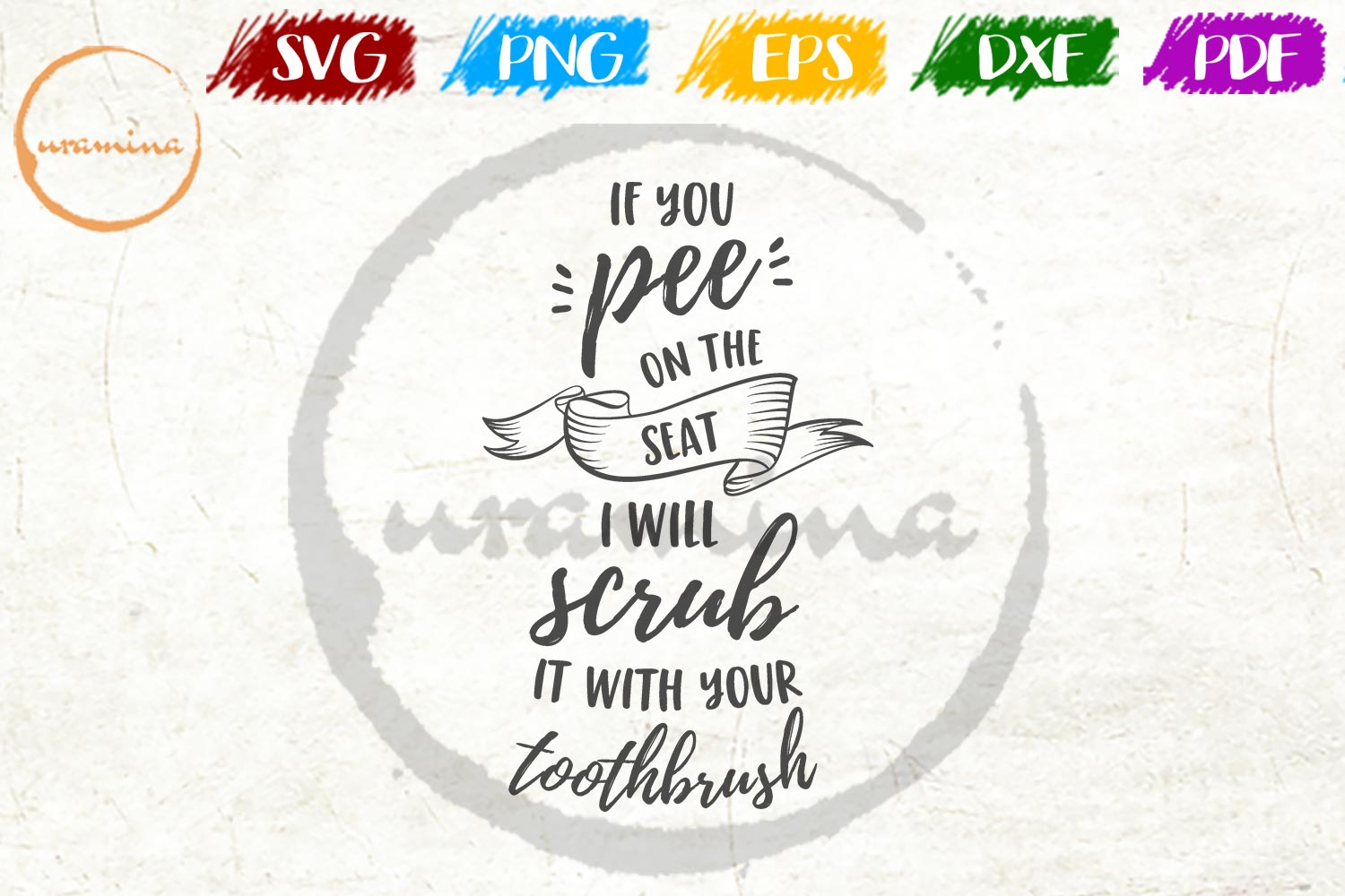 Download If You Pee On The Seat Funny Bathroom Quote SVG PDF PNG ...